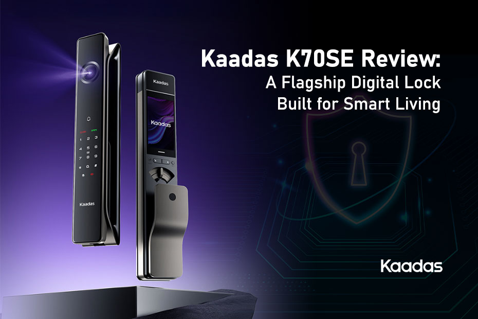 Kaadas K70SE Digital Lock: Smart Security for Singapore Homes