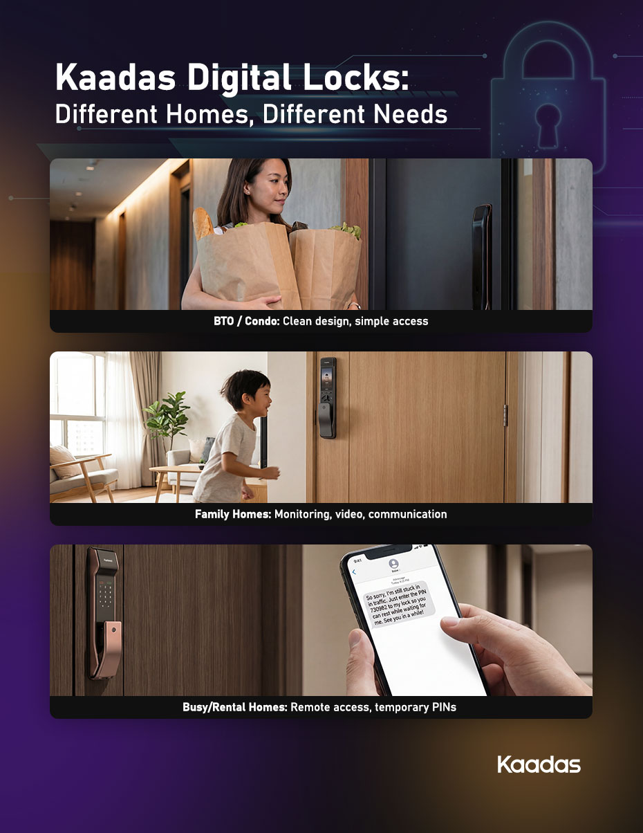 Kaadas Digital Locks: Different Homes, Different Needs | Kaadas